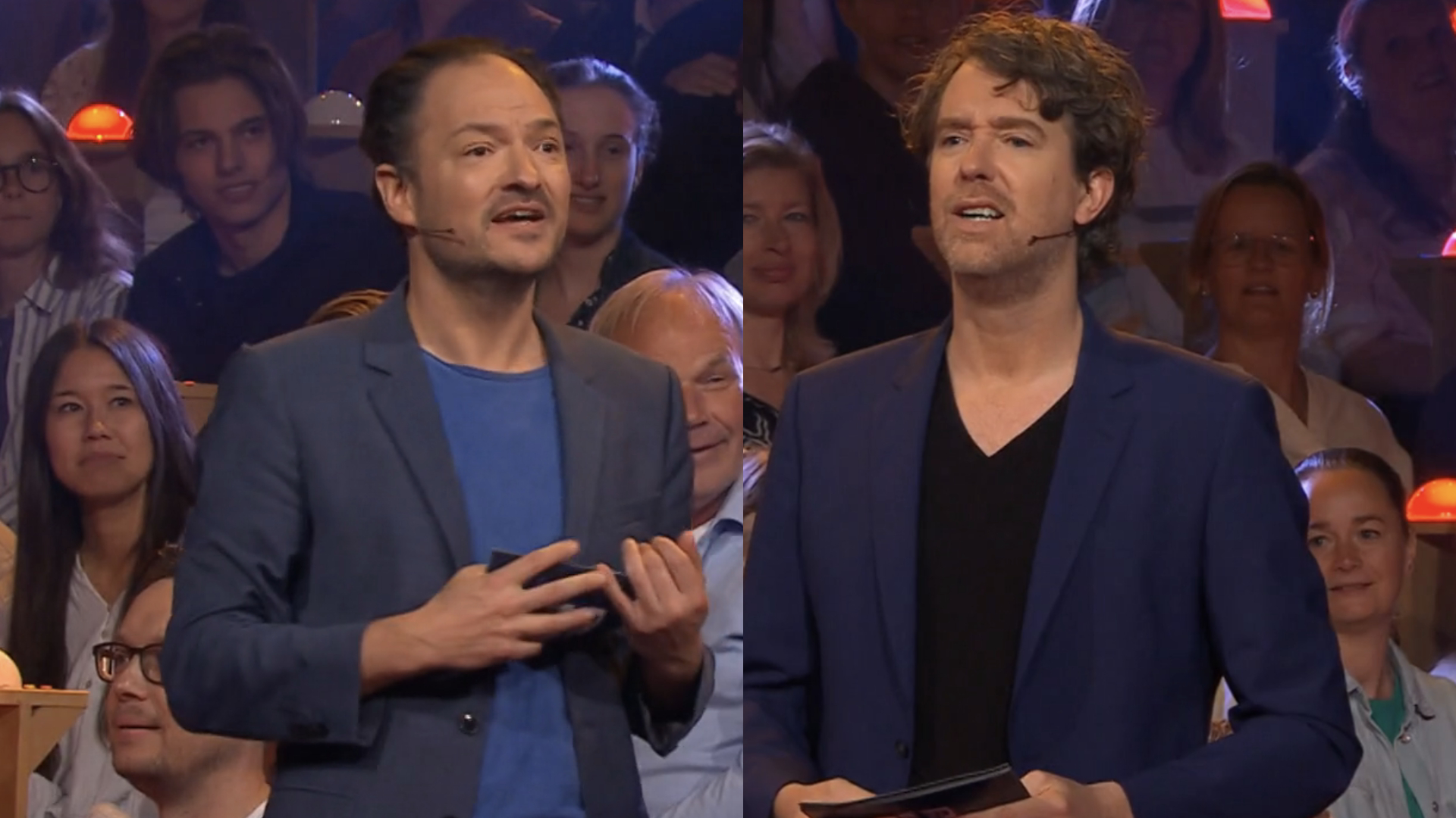 Jeroen Woe en Niels van der Laan
