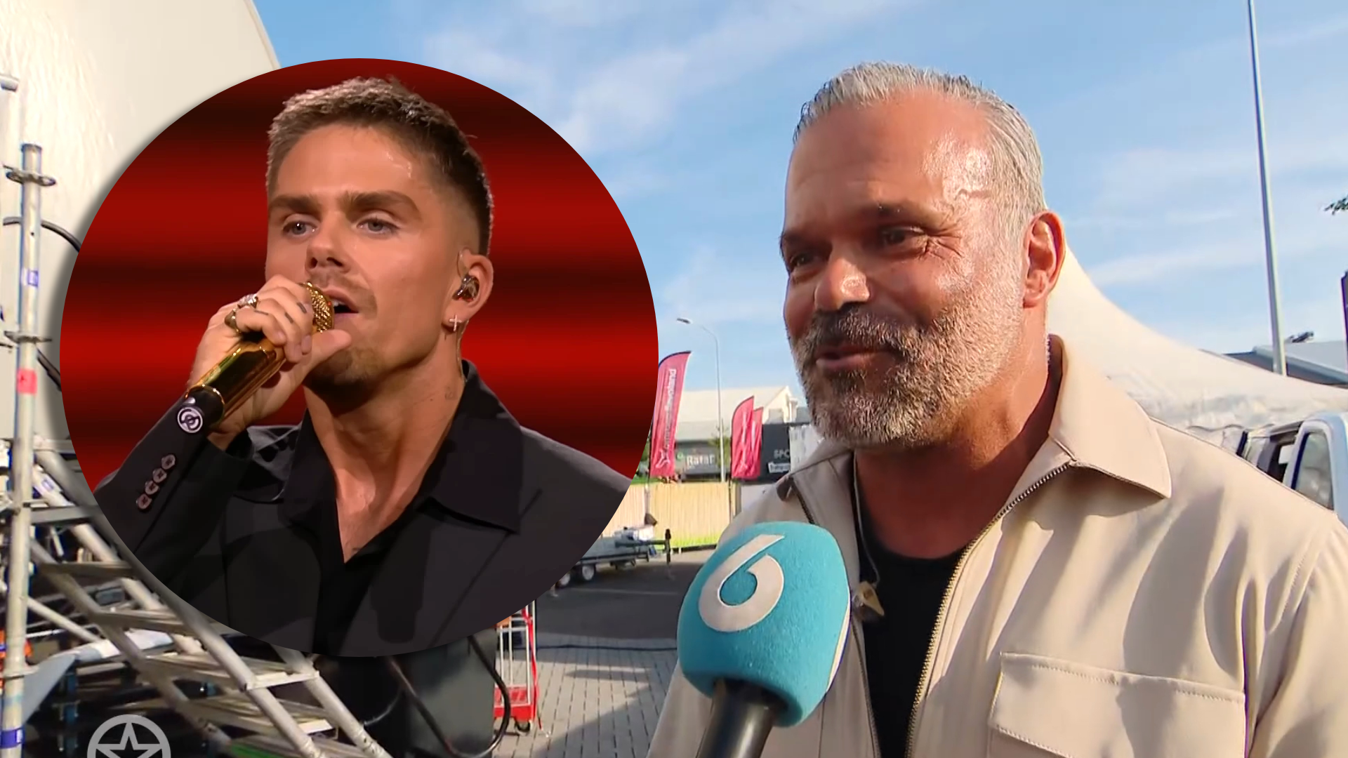Andre Hazes en Denny Braaf