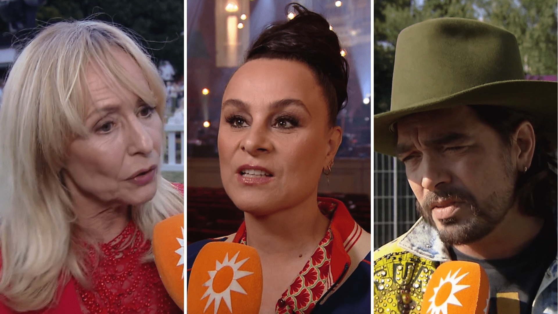 Angela Groothuizen, Trijntje Oosterhuis en Waylon