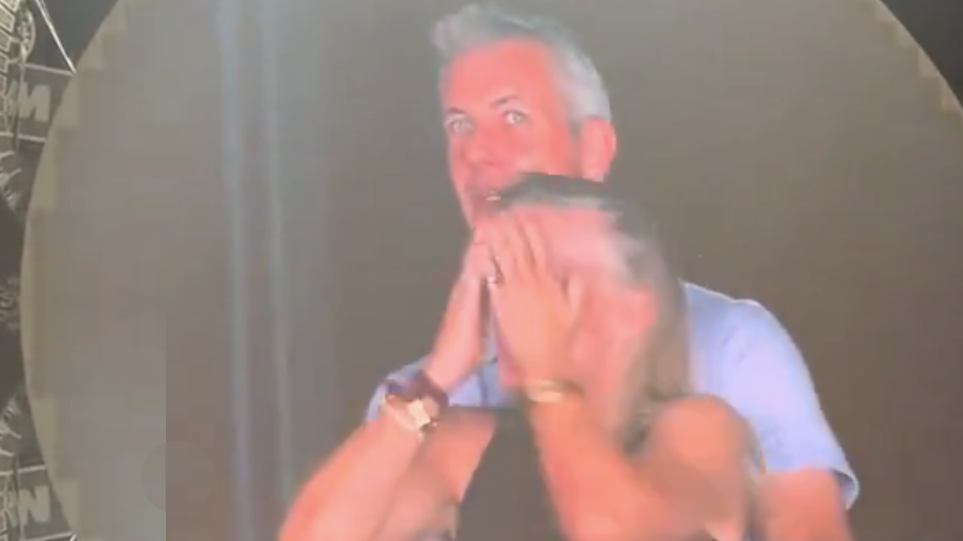 Coldplay kiss cam