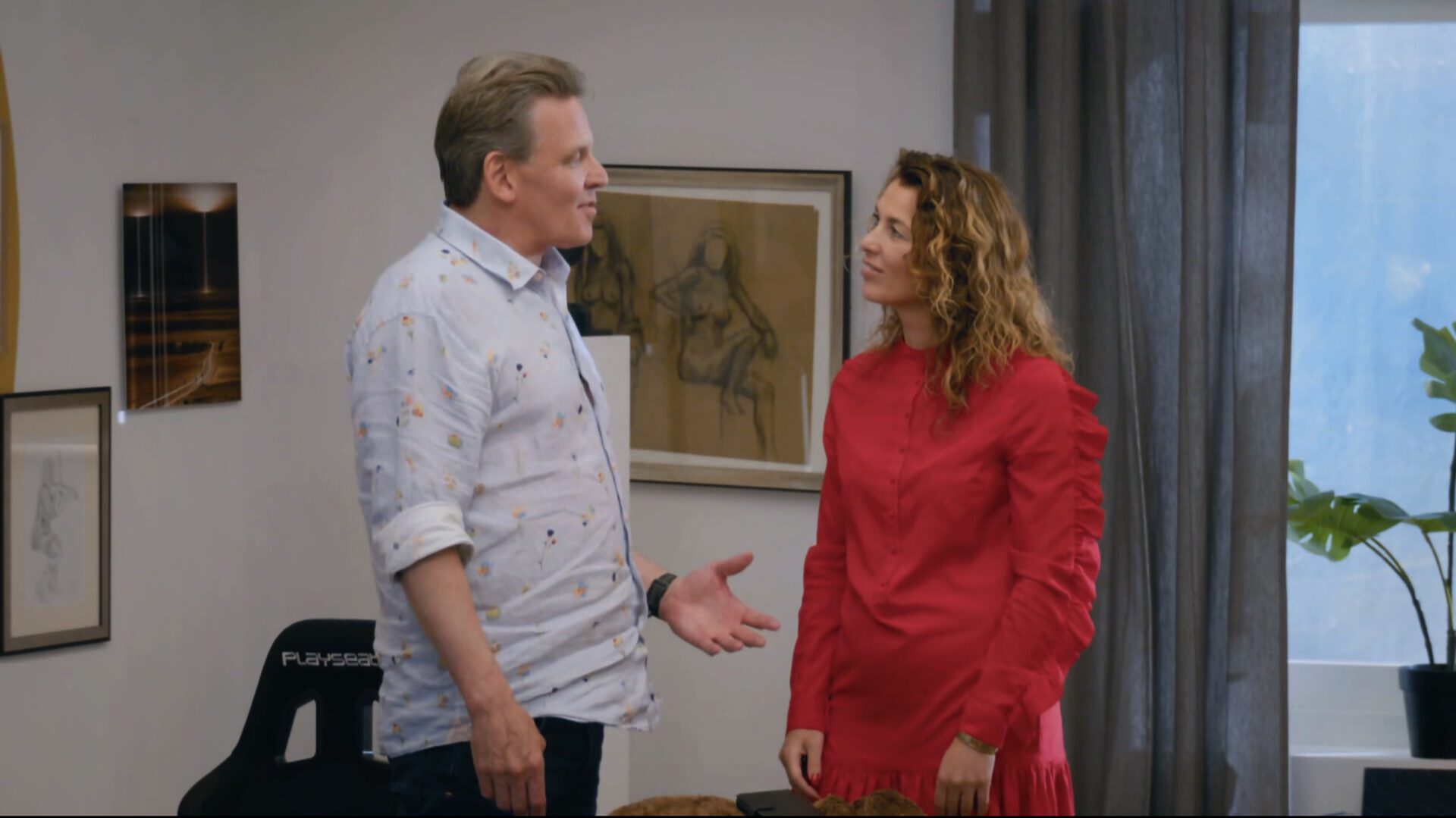 David en Roelien in Your Place or Mine
