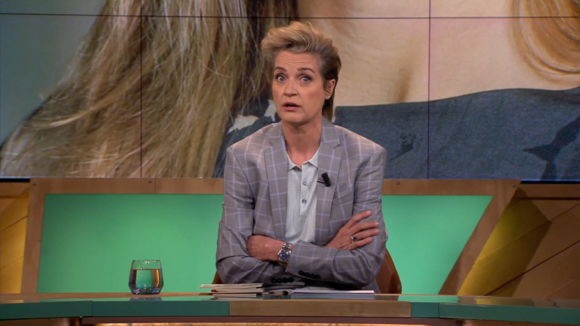 Margriet van der Linden (in het programma M)