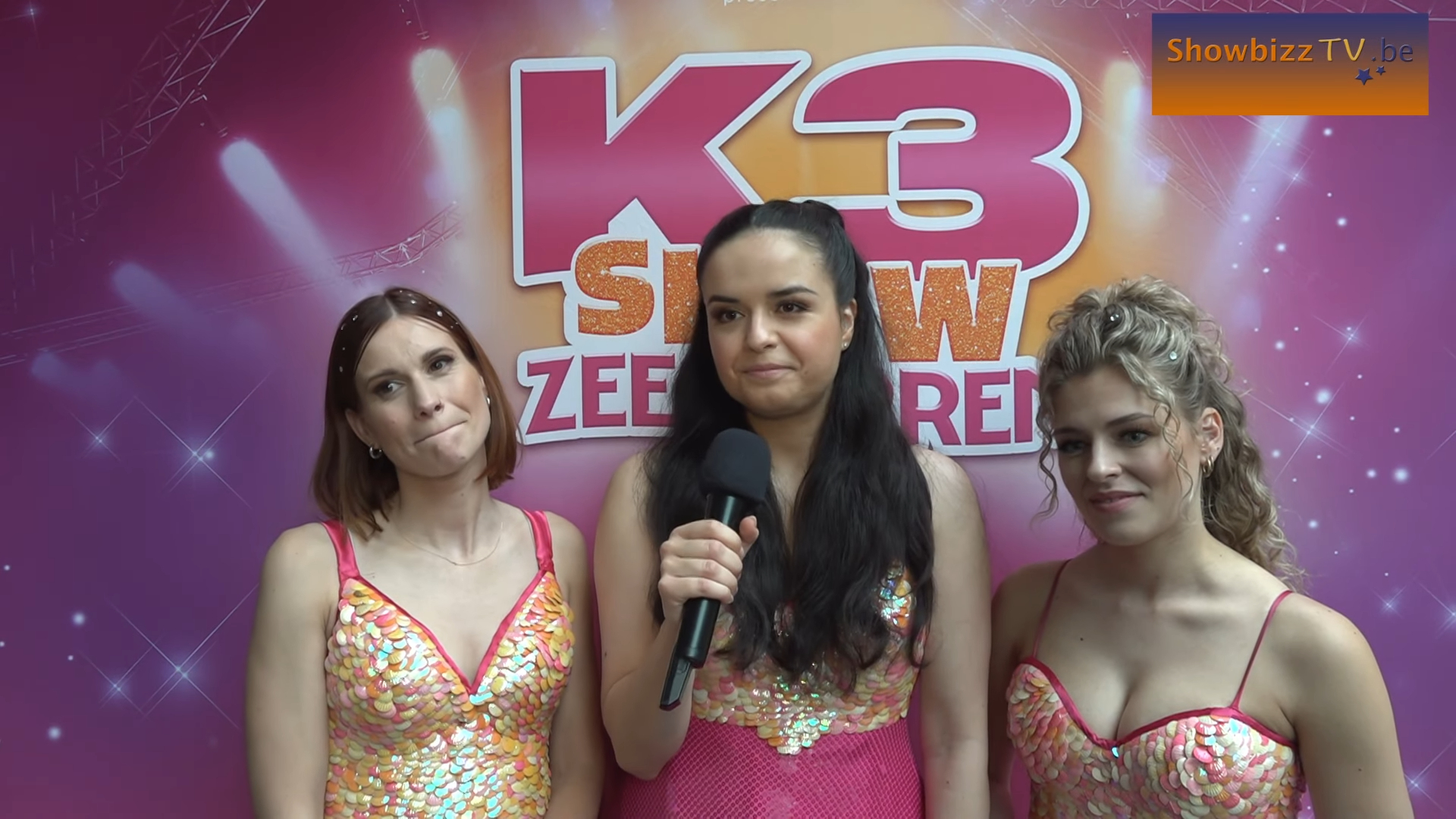 Hanne Verbruggen, Marthe De Pillecyn, Julia Boschman (K3) (Showbizztv)