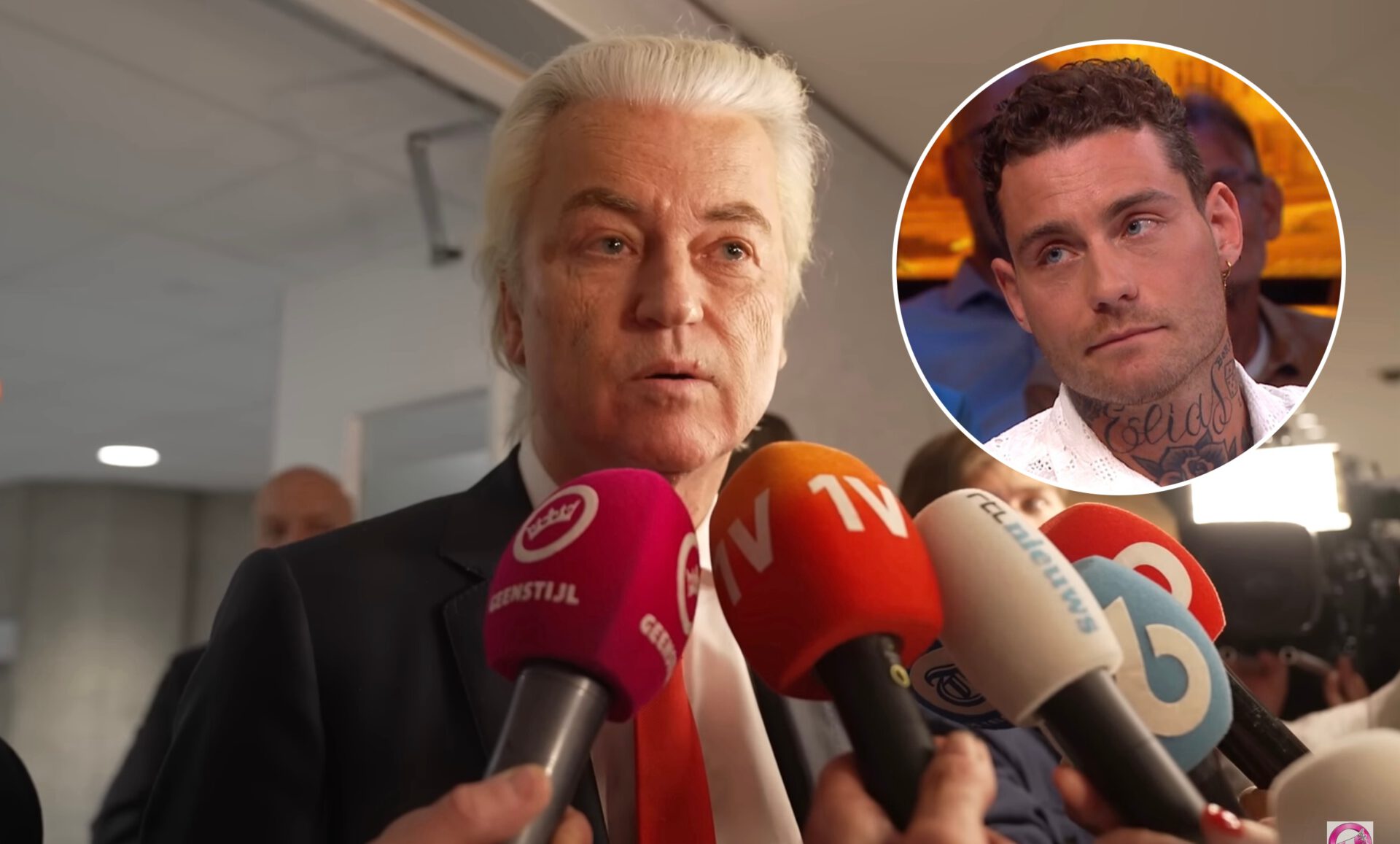 Geert Wilders en Douwe Bob