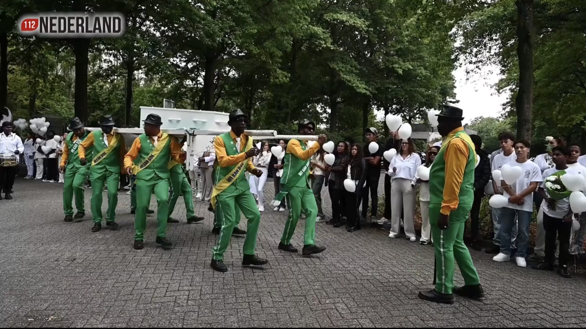 De uitvaart van Delivio (112Brabant) Uitvaart Delivio