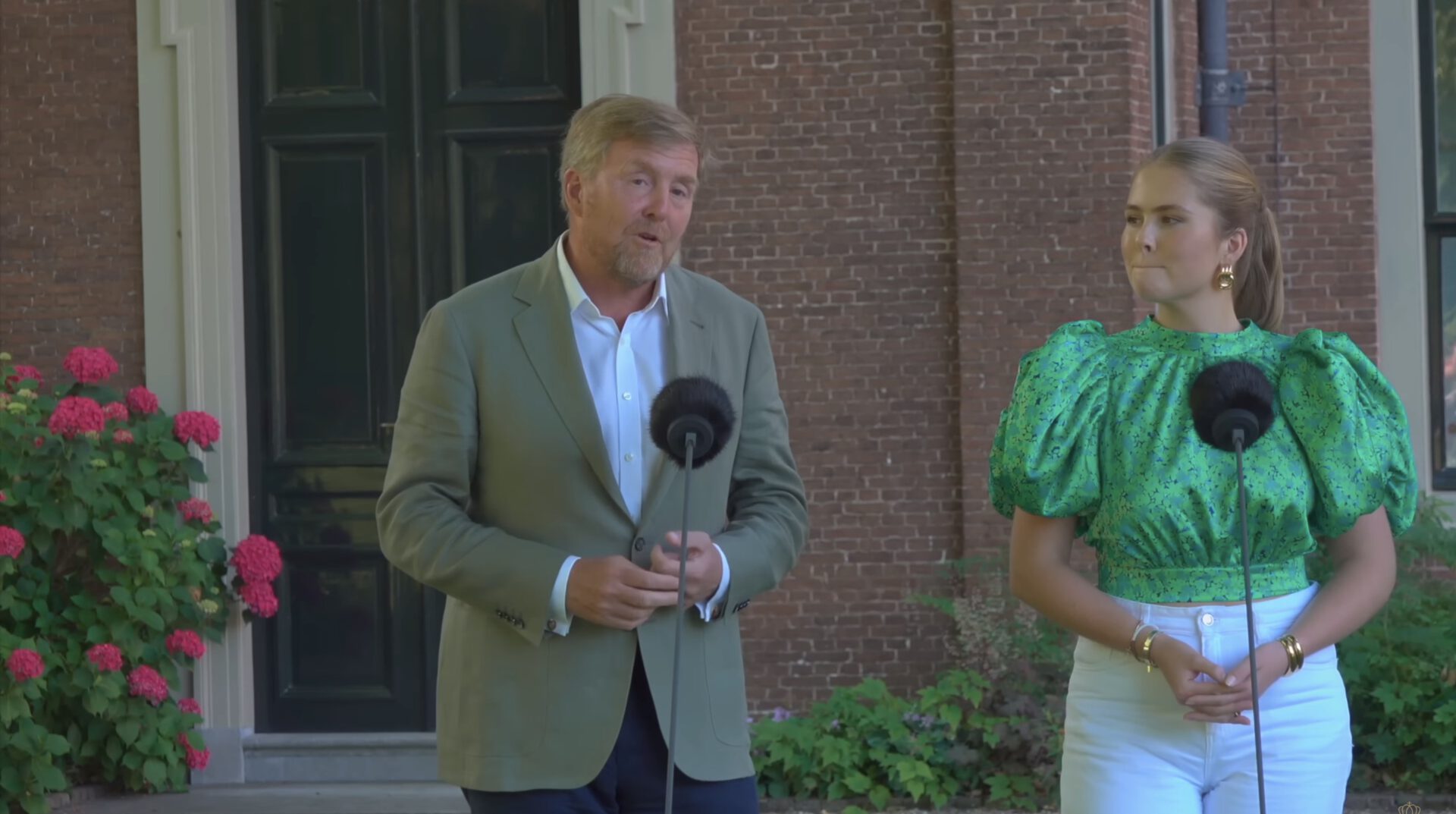 Willem-Alexander en Amalia