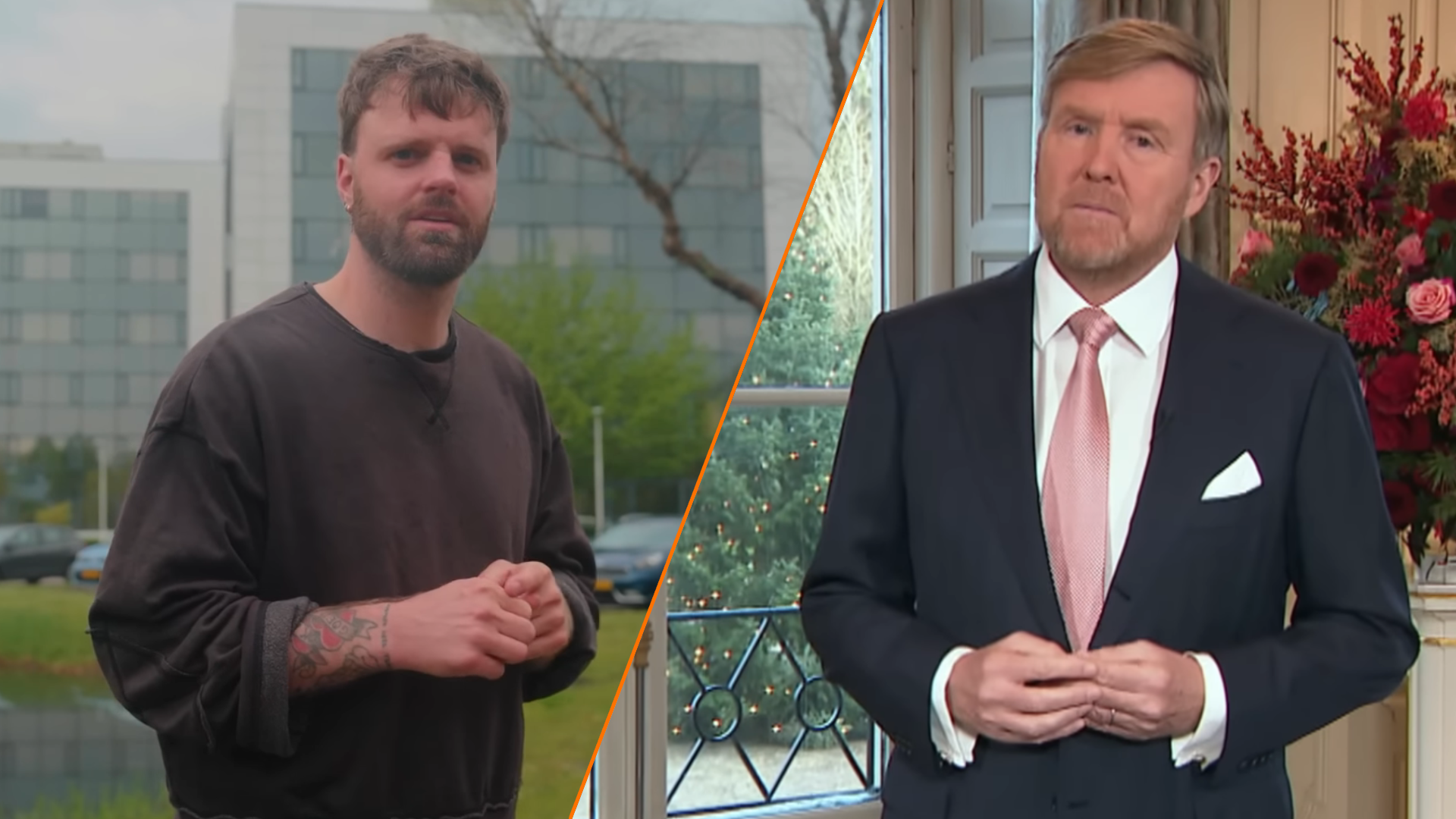 Tim Hofman en Willem-Alexander Tim Hofman en Willem-Alexander