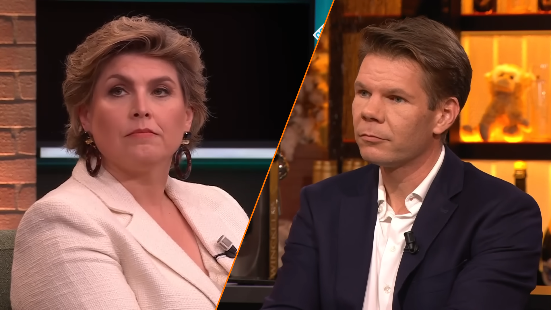 Angela de Jong en Victor Vlam