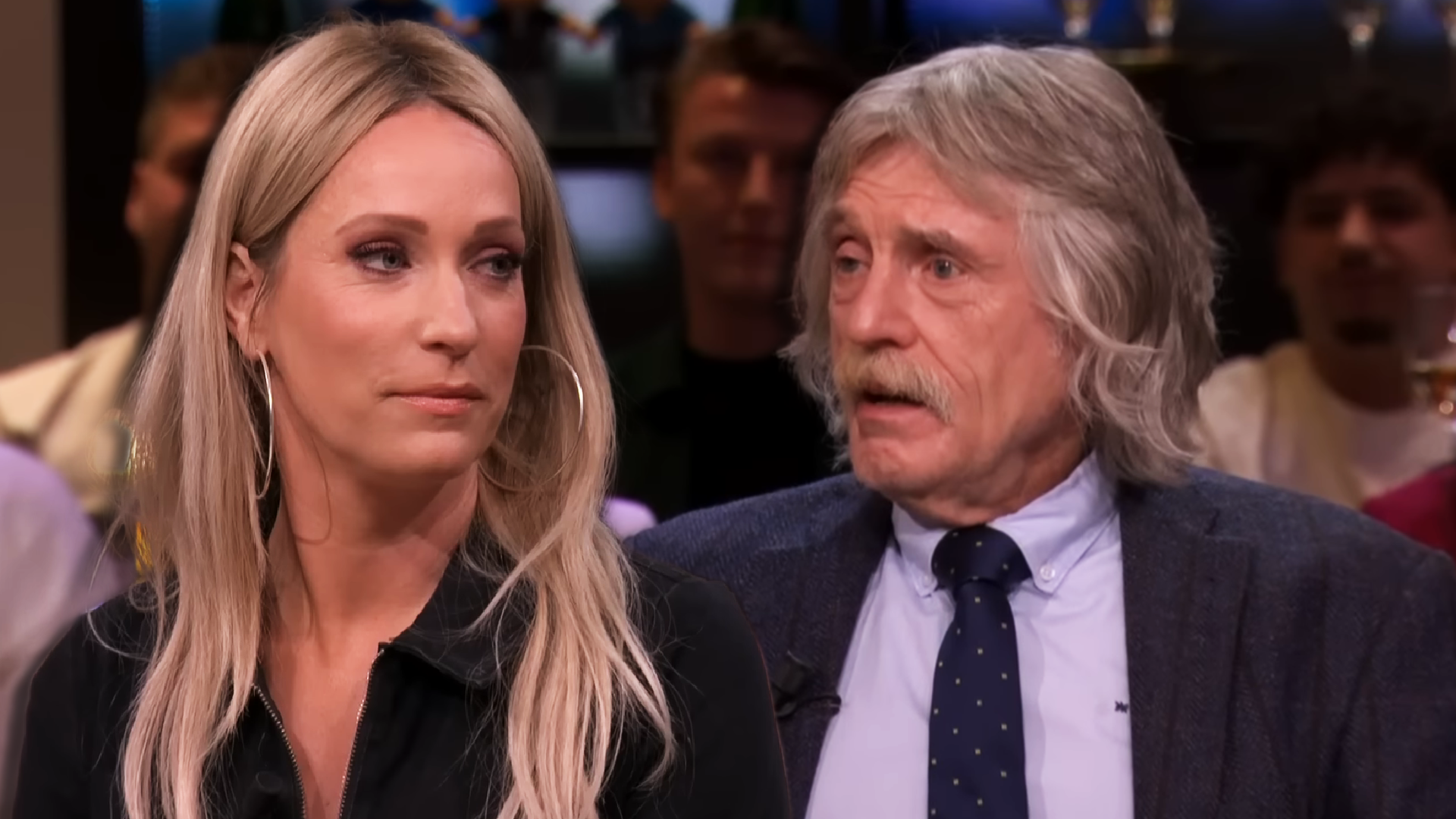 Helene Hendriks en Johan Derksen