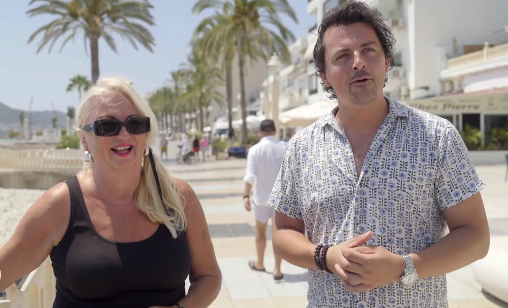 Moeder Monique en Mike Moeder Monique en Mike