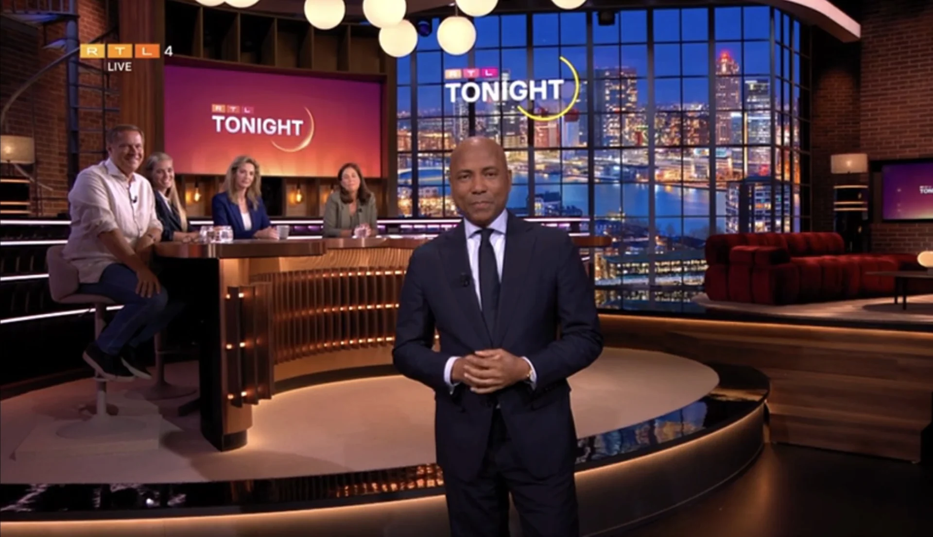 Humberto Tan bij RTL Tonight Humberto Tan bij RTL Tonight