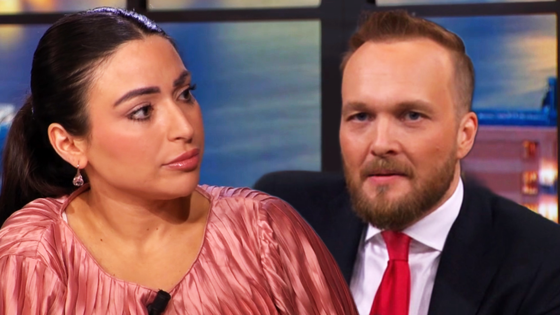 Lale Gul en Arjen Lubach