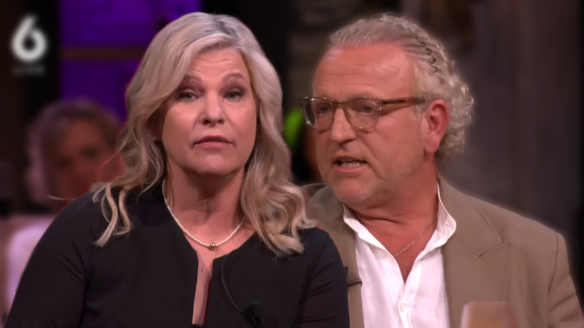 Tina Nijkamp en Gordon (© SBS6)