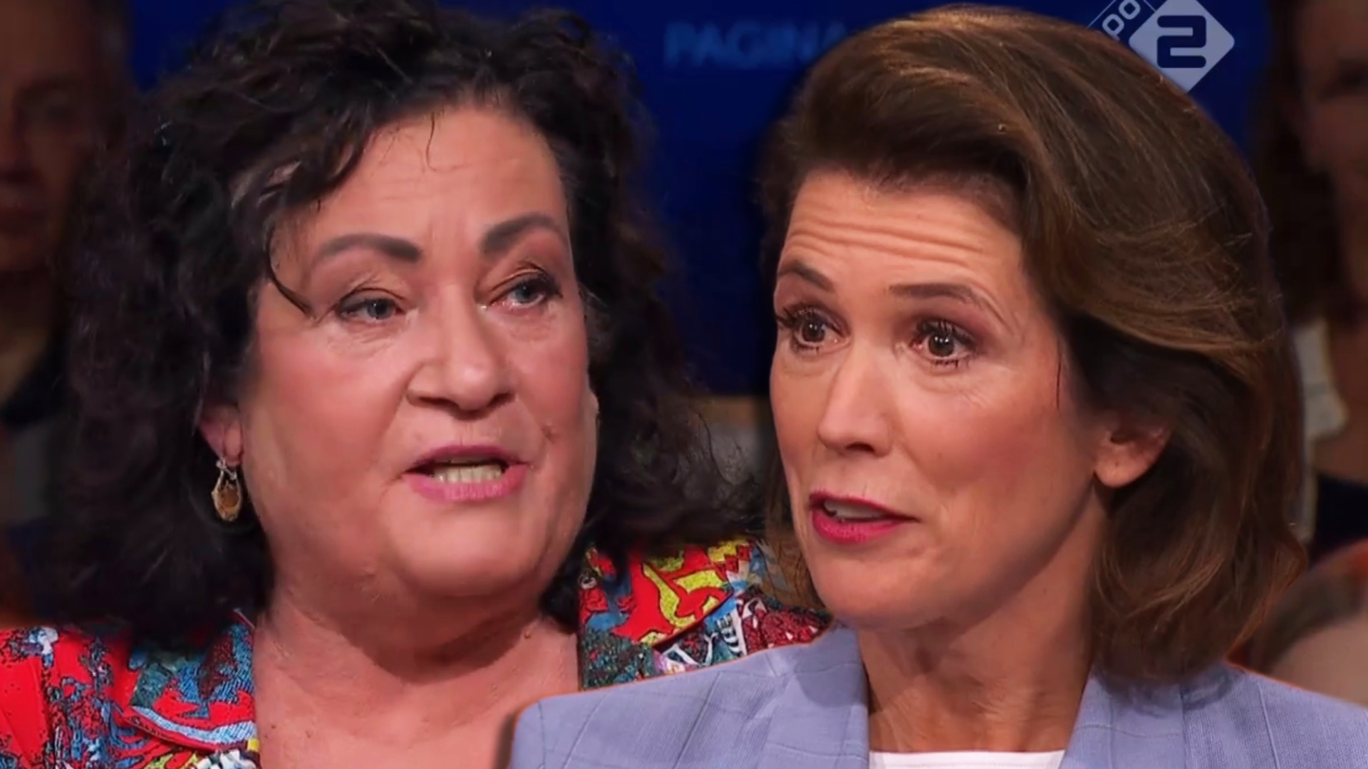 Caroline van der Plas en Mariëlle Tweebeeke