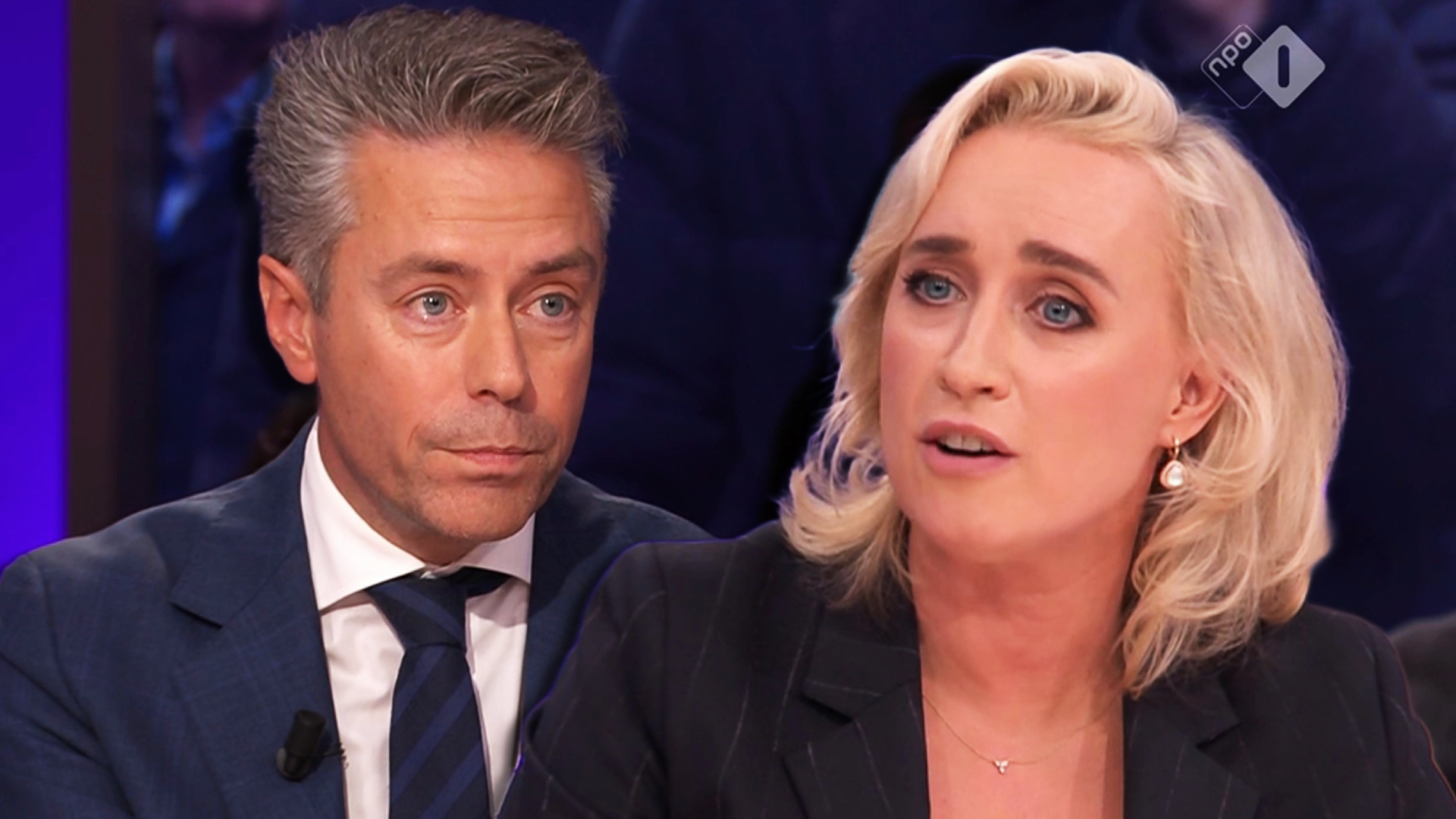 Chris Stoffer en Eva Jinek