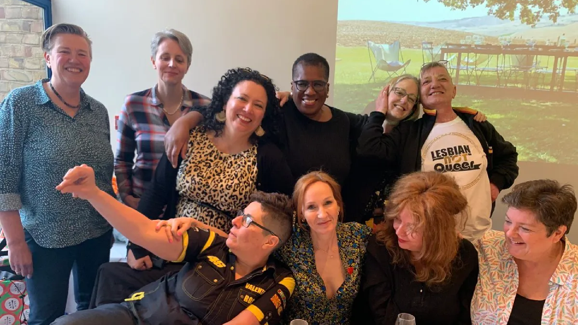 De bijeenkomst met J.K. Rowling