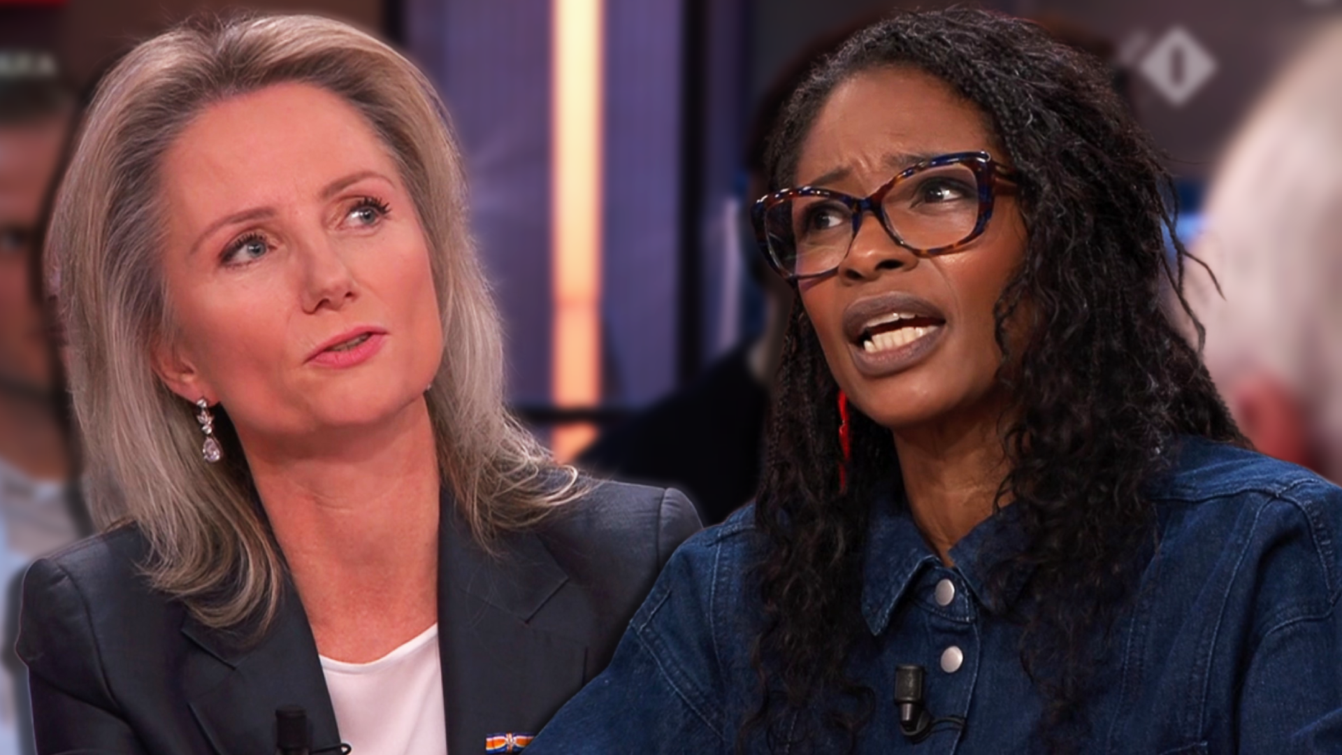Fleur Agema en Sylvana Simons
