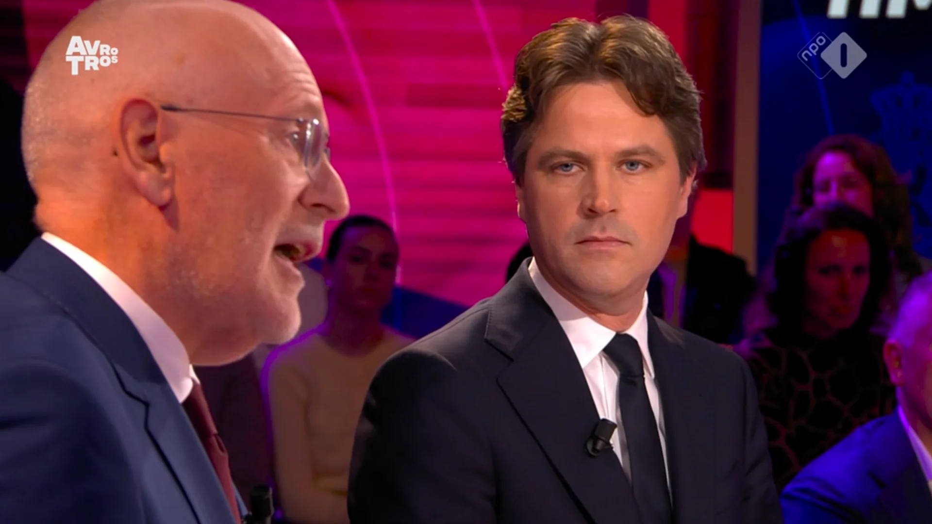Frans Timmermans en Henri Bontenbal Frans Timmermans en Henri Bontenbal