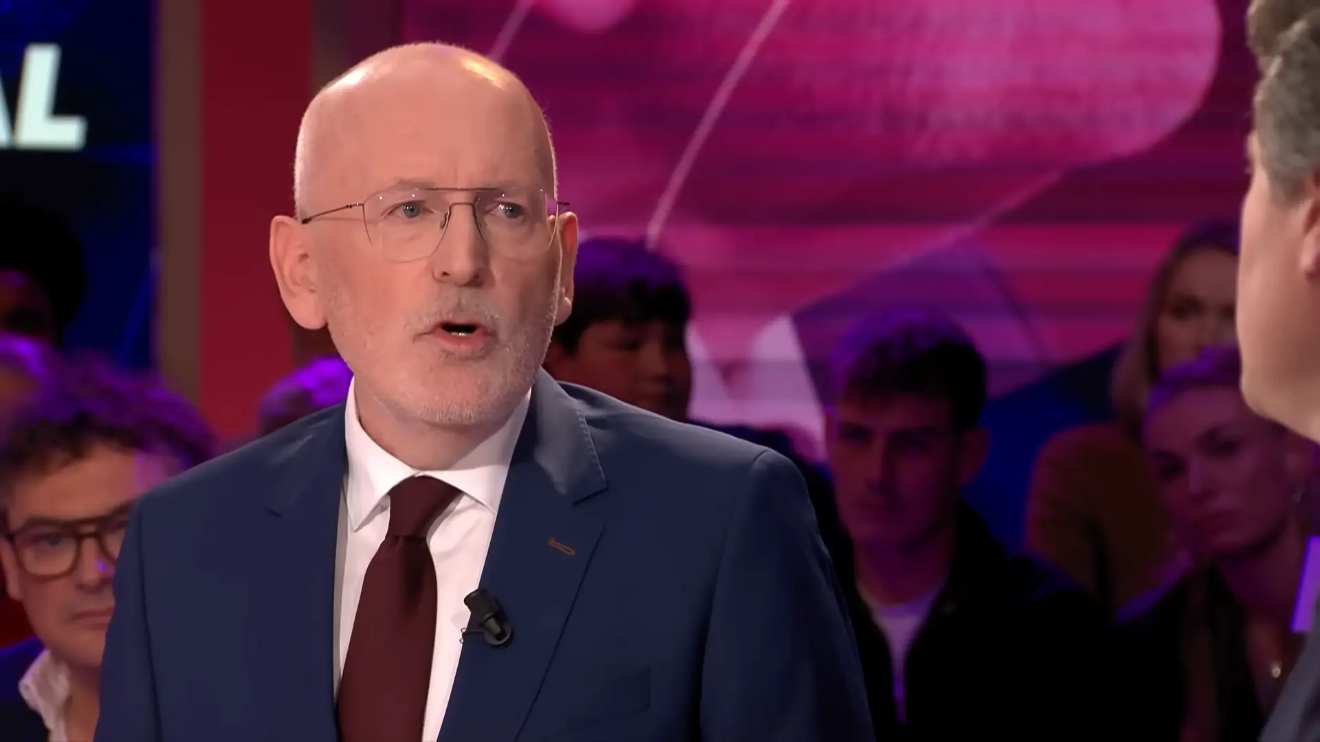 Frans Timmermans bij Eva Frans Timmermans