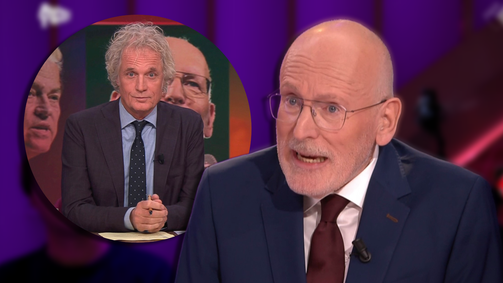 Frans Timmermans mocht niet naar Pauw & De Wit
