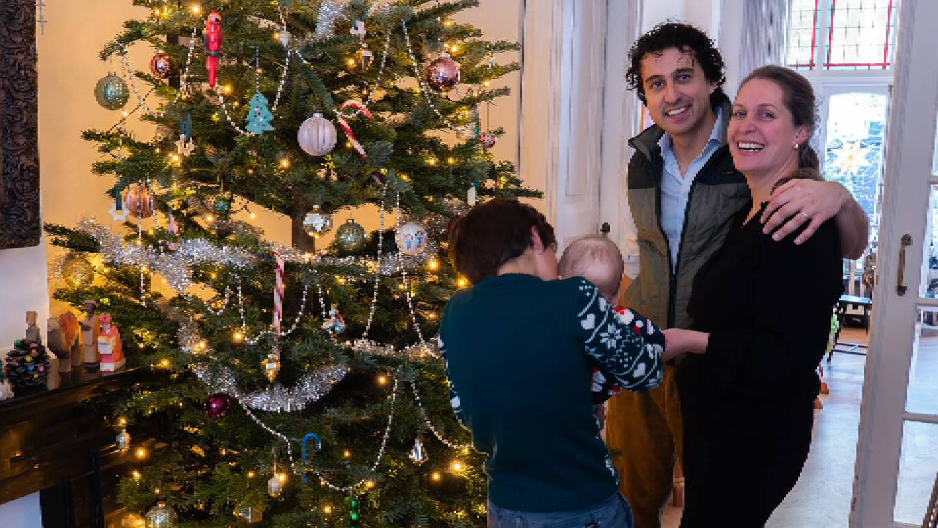 Jesse Klaver en zijn gezin