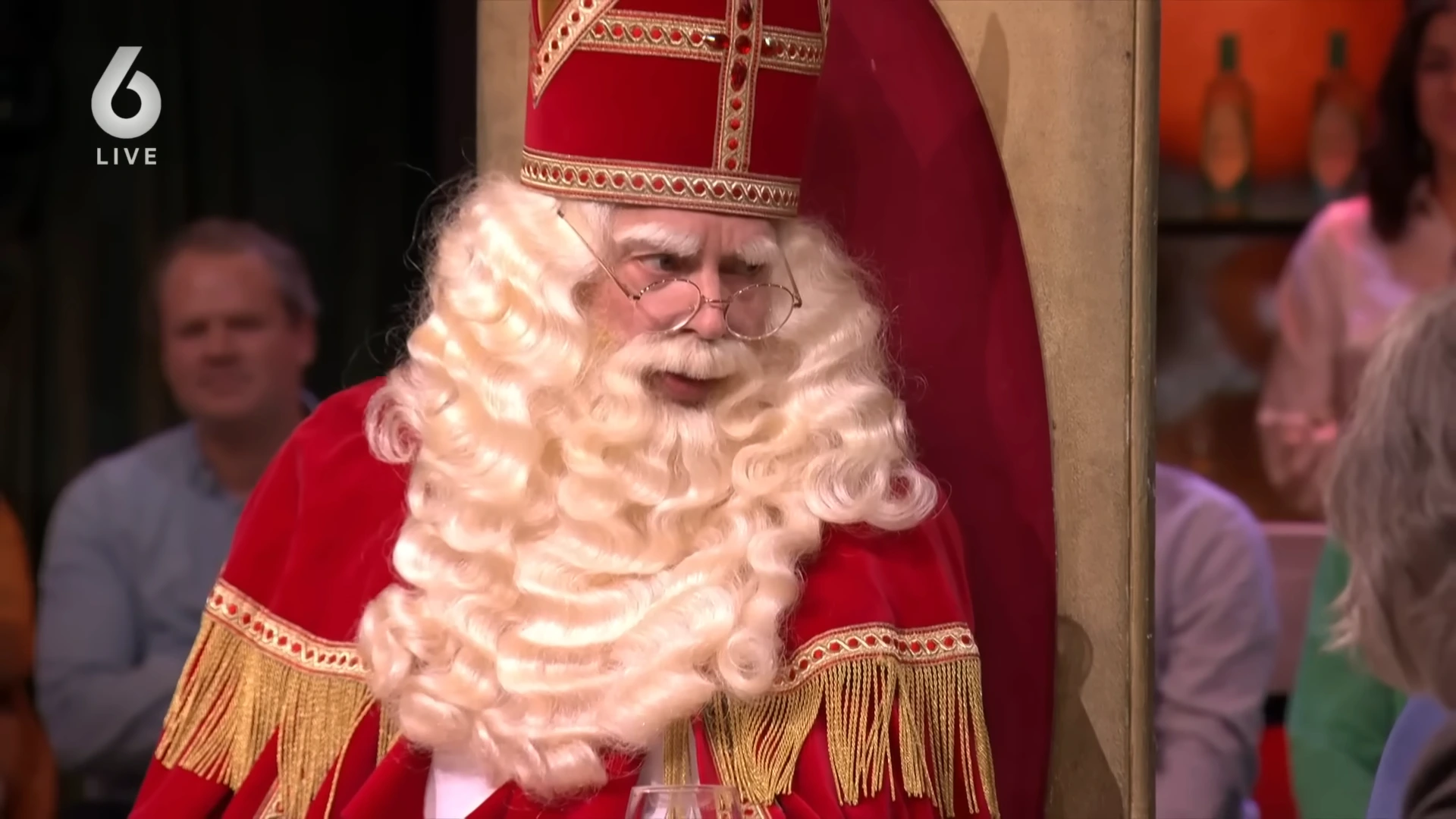Marco Louwerens als Sinterklaas
