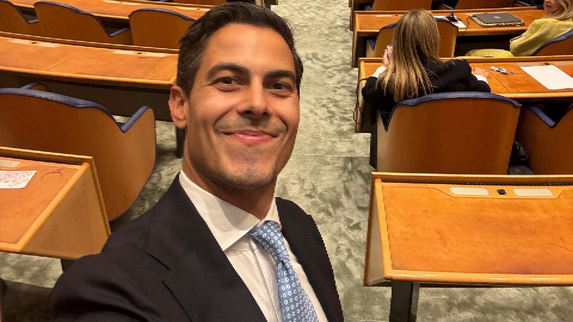 Rob Jetten in de Tweede Kamer