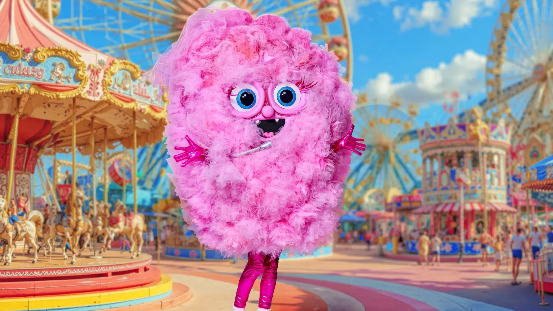 De Suikerspin in The Masked Singer 2025 De Suikerspin in The Masked Singer 2025