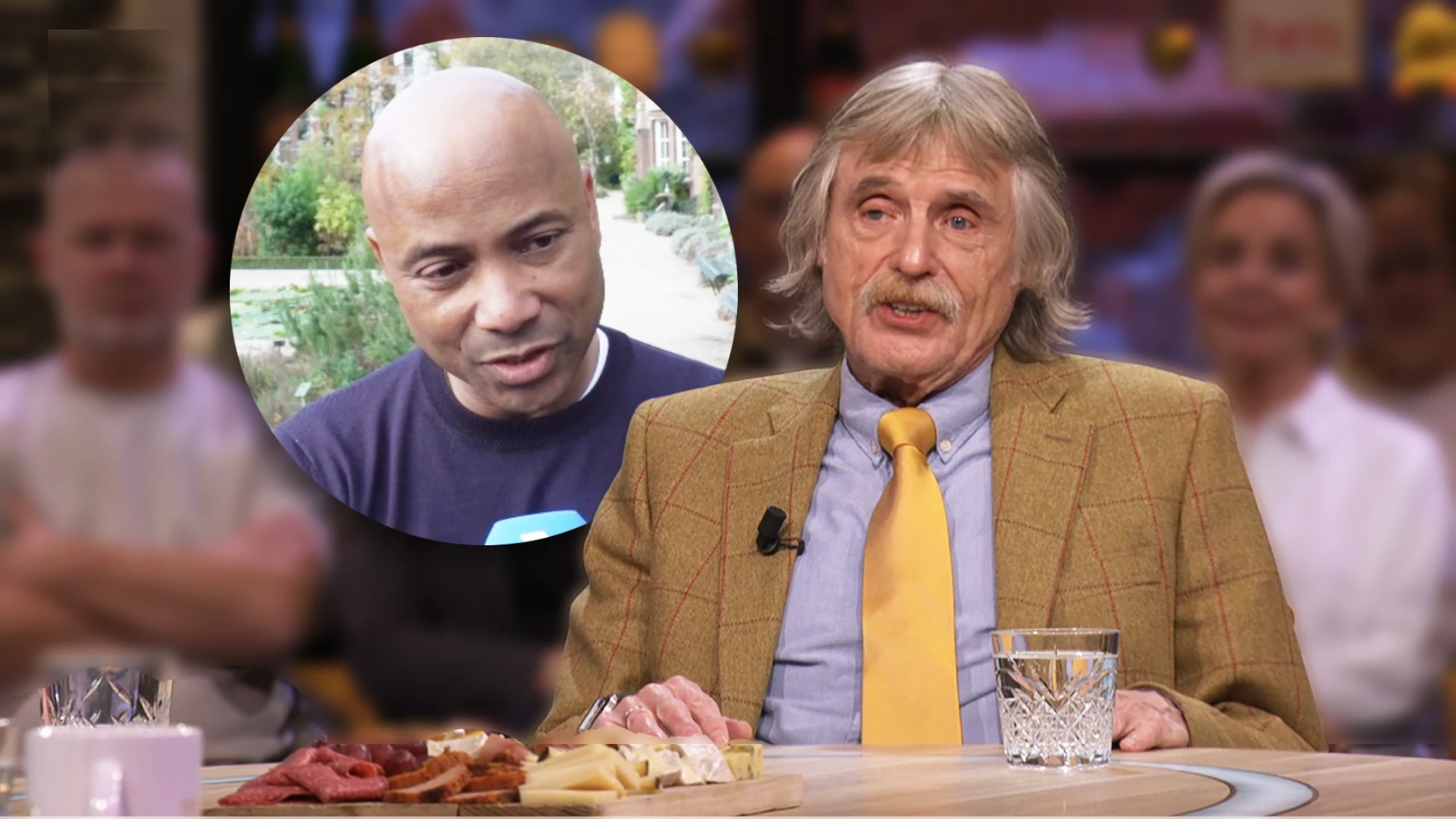 Humberto Tan/Johan Derksen (© Talpa) Humberto Tan/Johan Derksen (© Talpa)