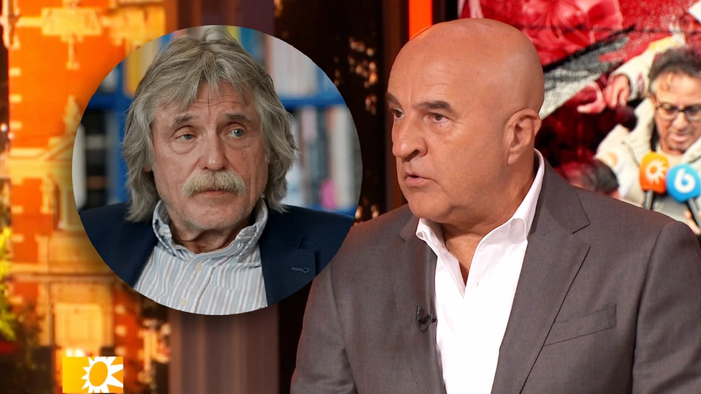 Johan Derksen/John van den Heuvel (© RTL) Johan Derksen/John van den Heuvel (© RTL)