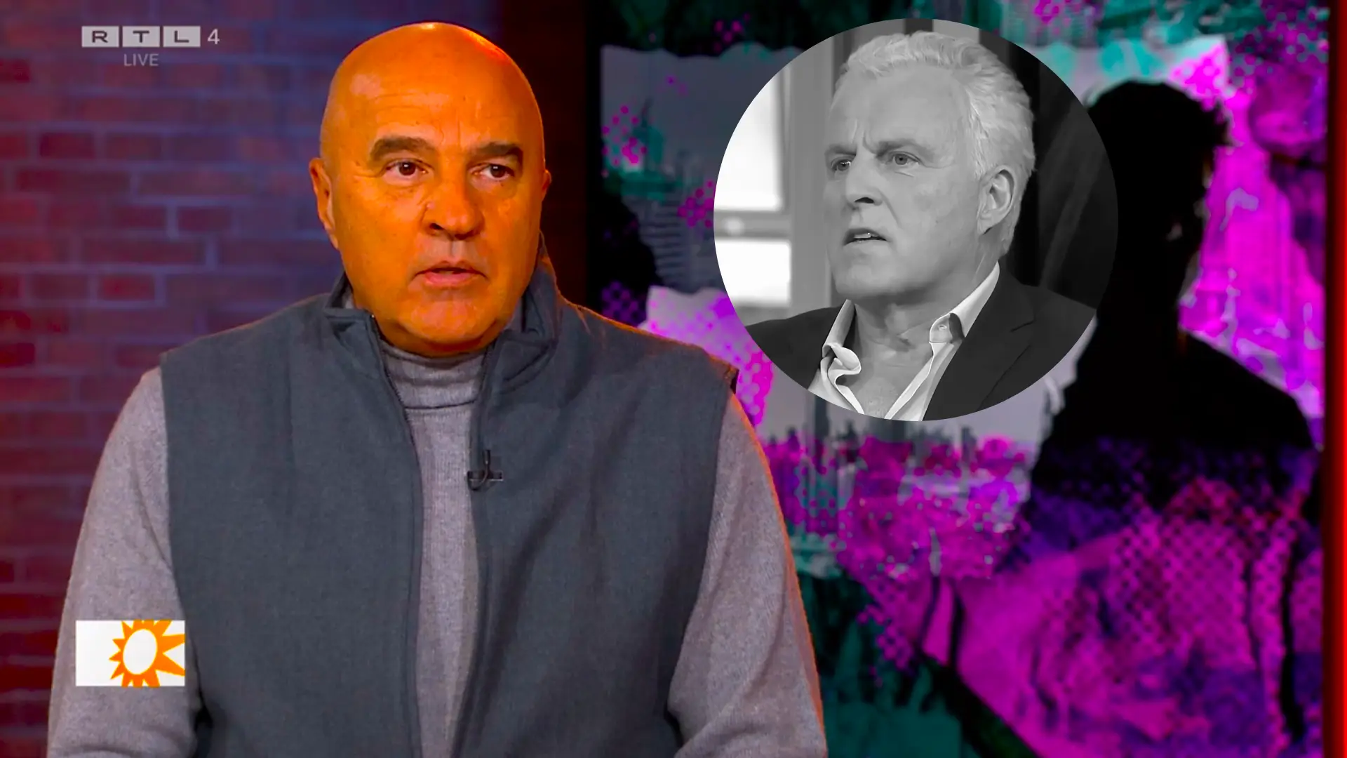 John van den Heuvel en Peter R. de Vries John van den Heuvel en Peter R. de Vries