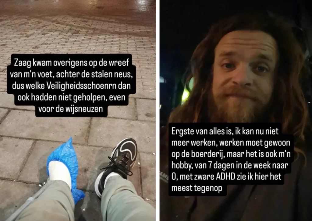 Posts van B&B Vol Liefde-Bram op Instagram Stories