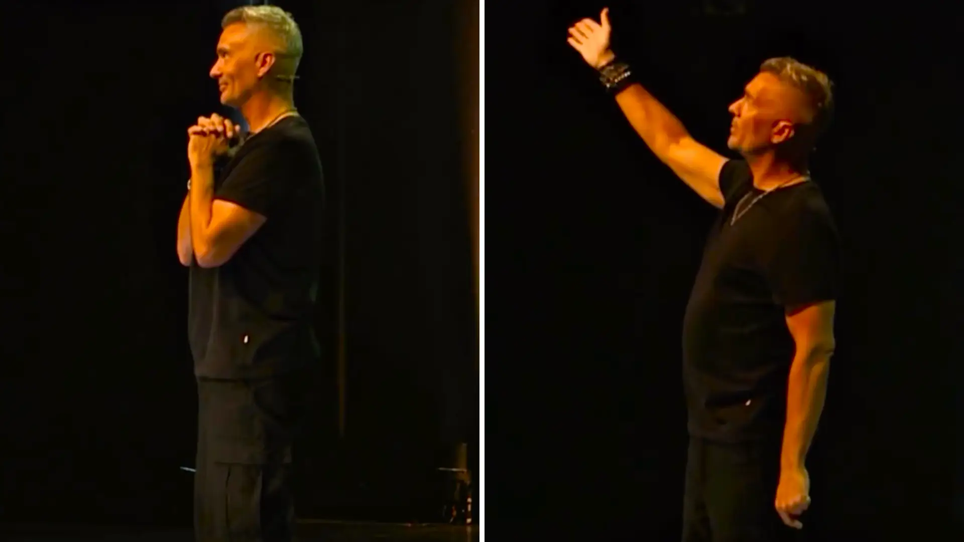 Guido Weijers zet vrouw uit de zaal Guido Weijers zet vrouw uit de zaal