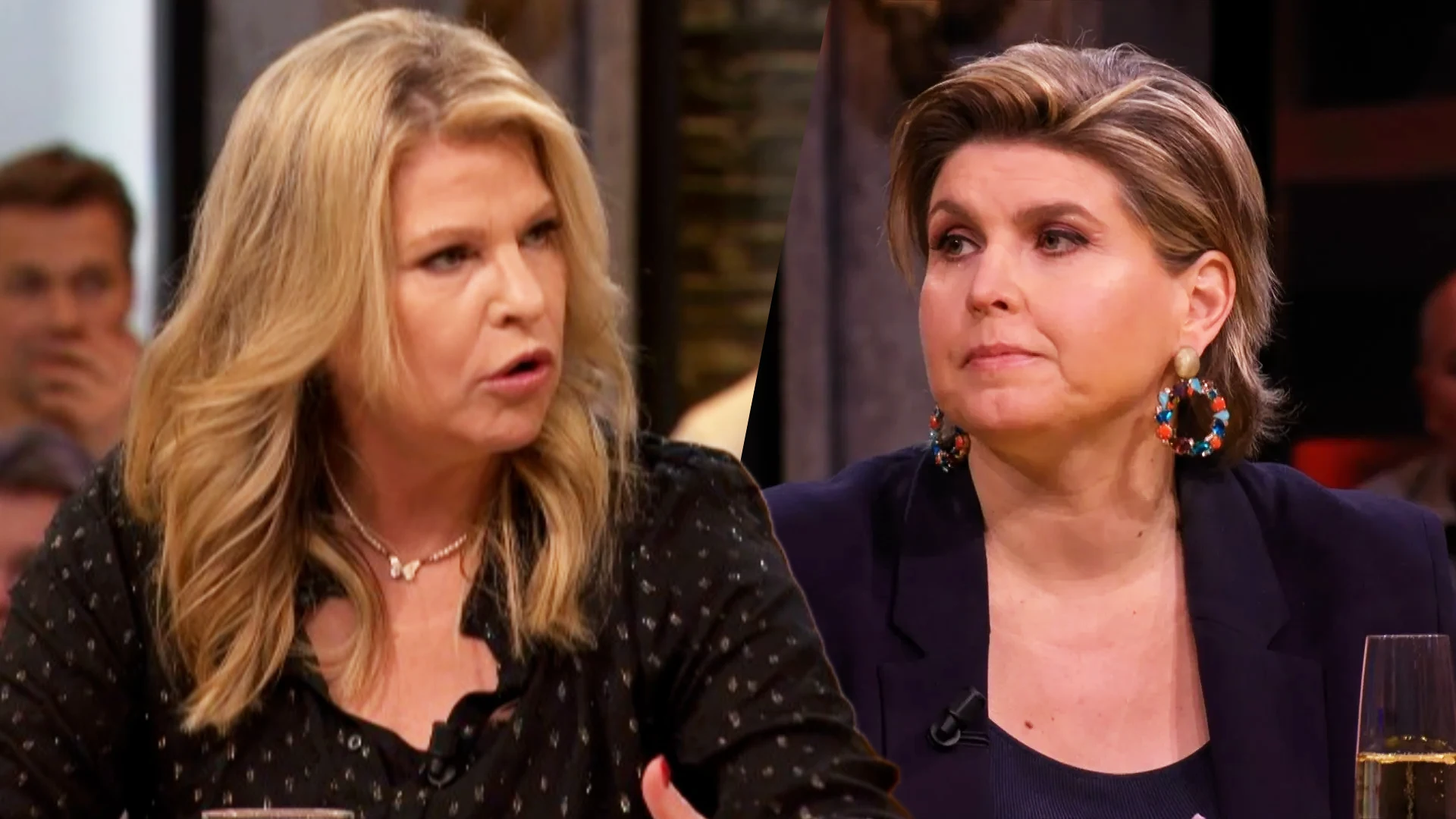 Tina Nijkamp/Angela de Jong (© SBS6) Tina Nijkamp/Angela de Jong (© SBS6)