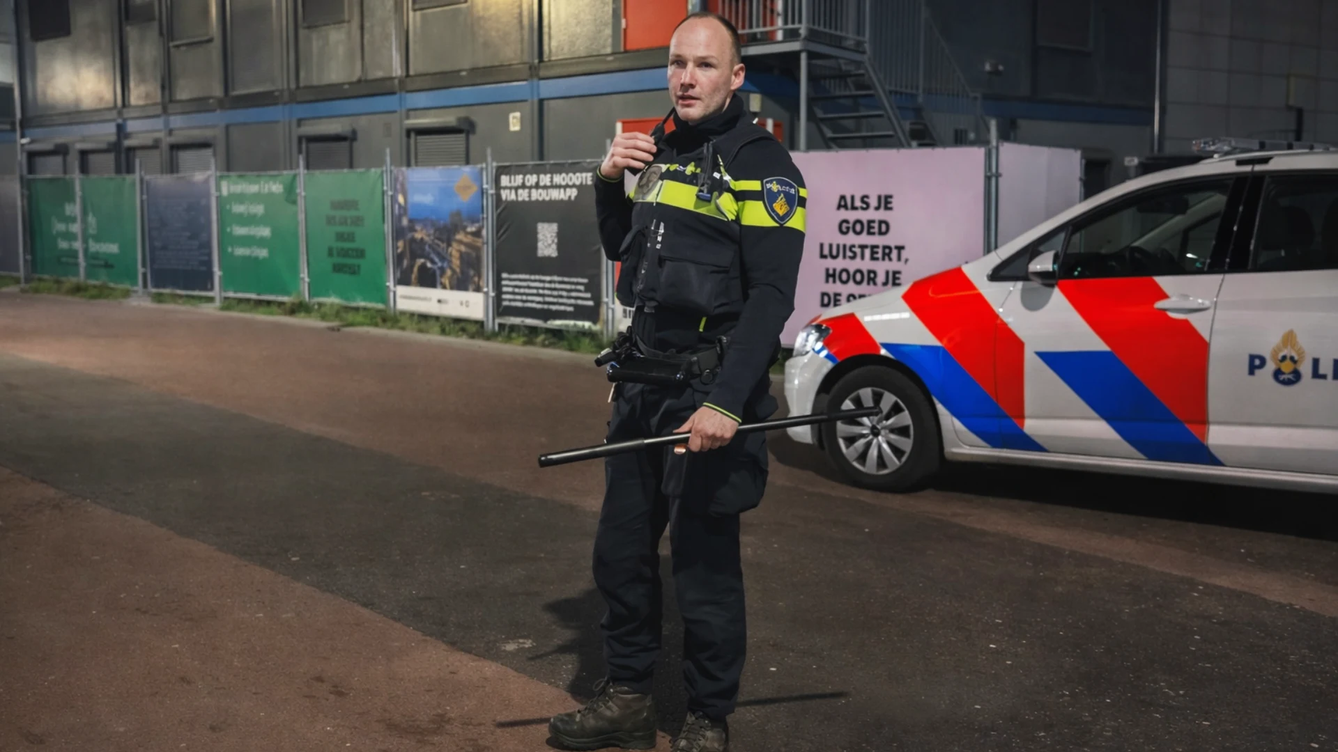 Politie-agent Utrecht Hoog Catherijne