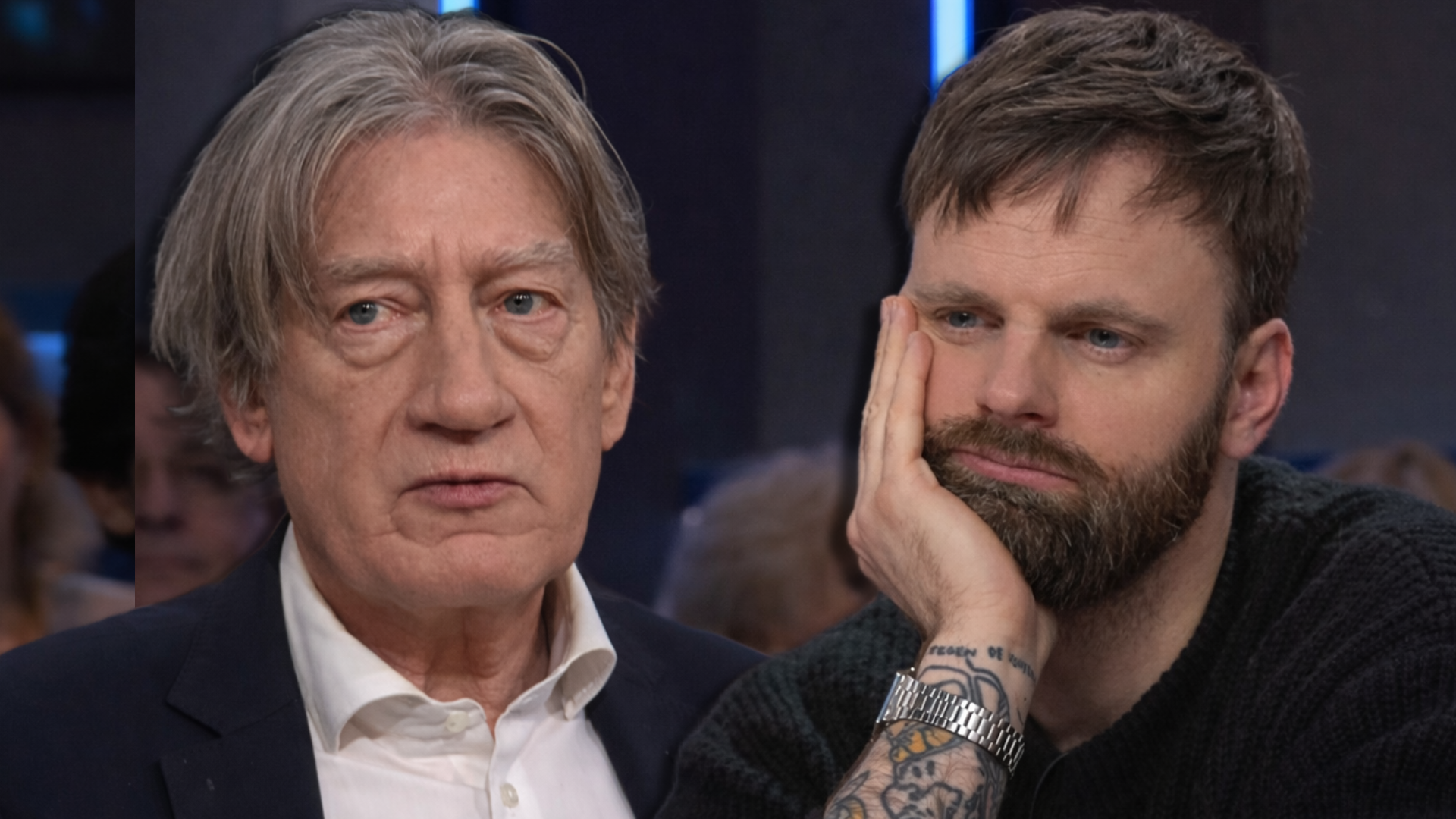 Rob de Wijk en Tim Hofman Rob de Wijk en Tim Hofman