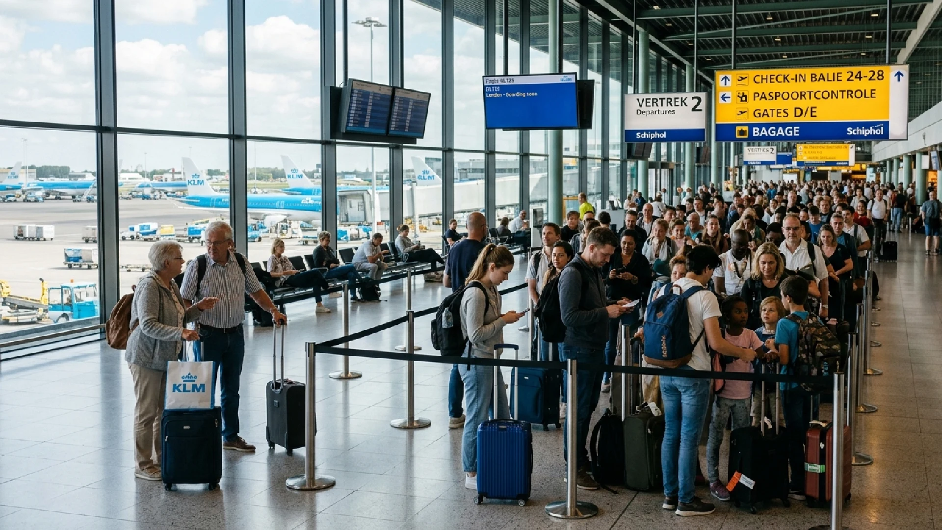Vliegveld, Schiphol