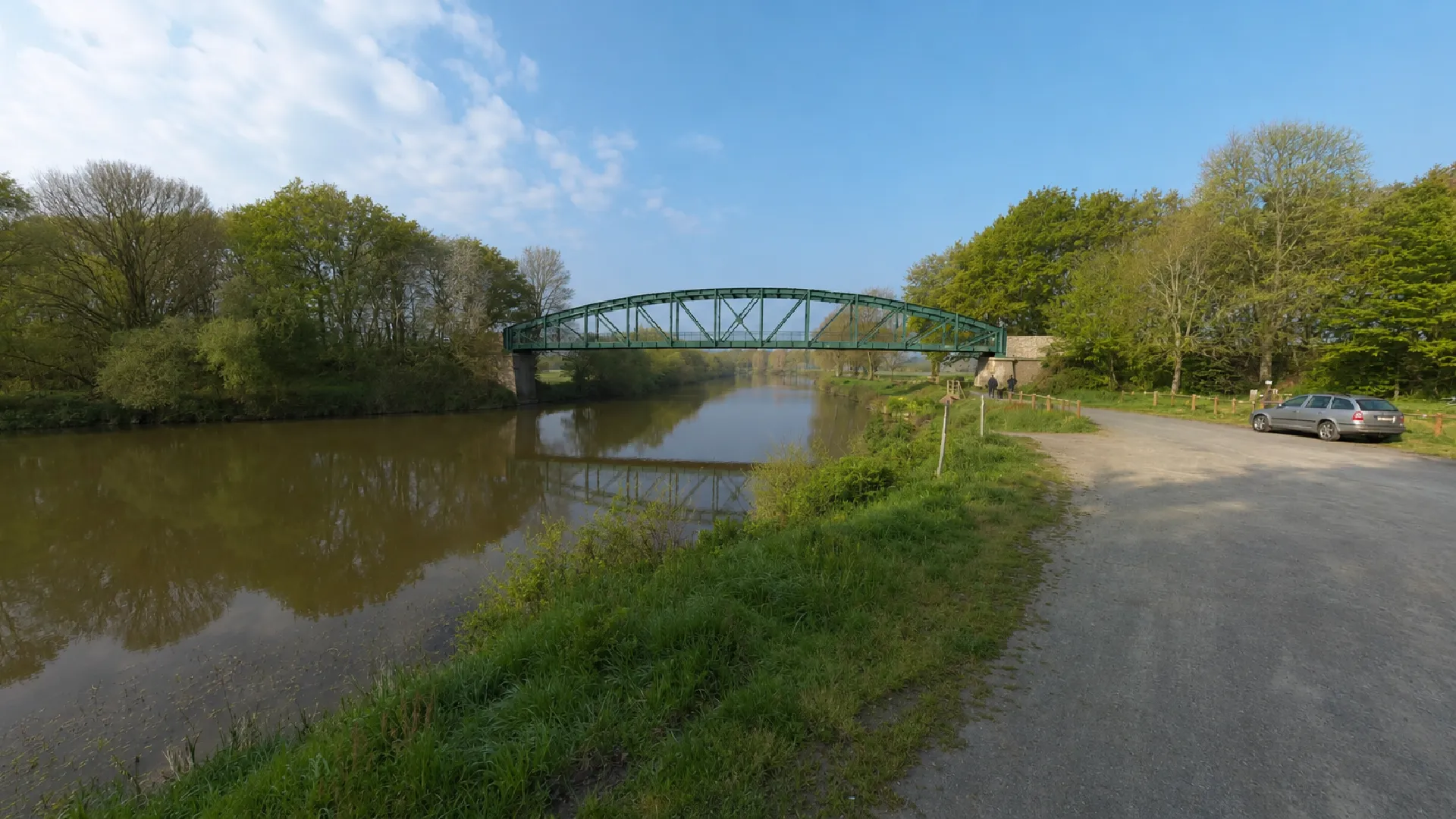 De rivier Vilaine De rivier Vilaine
