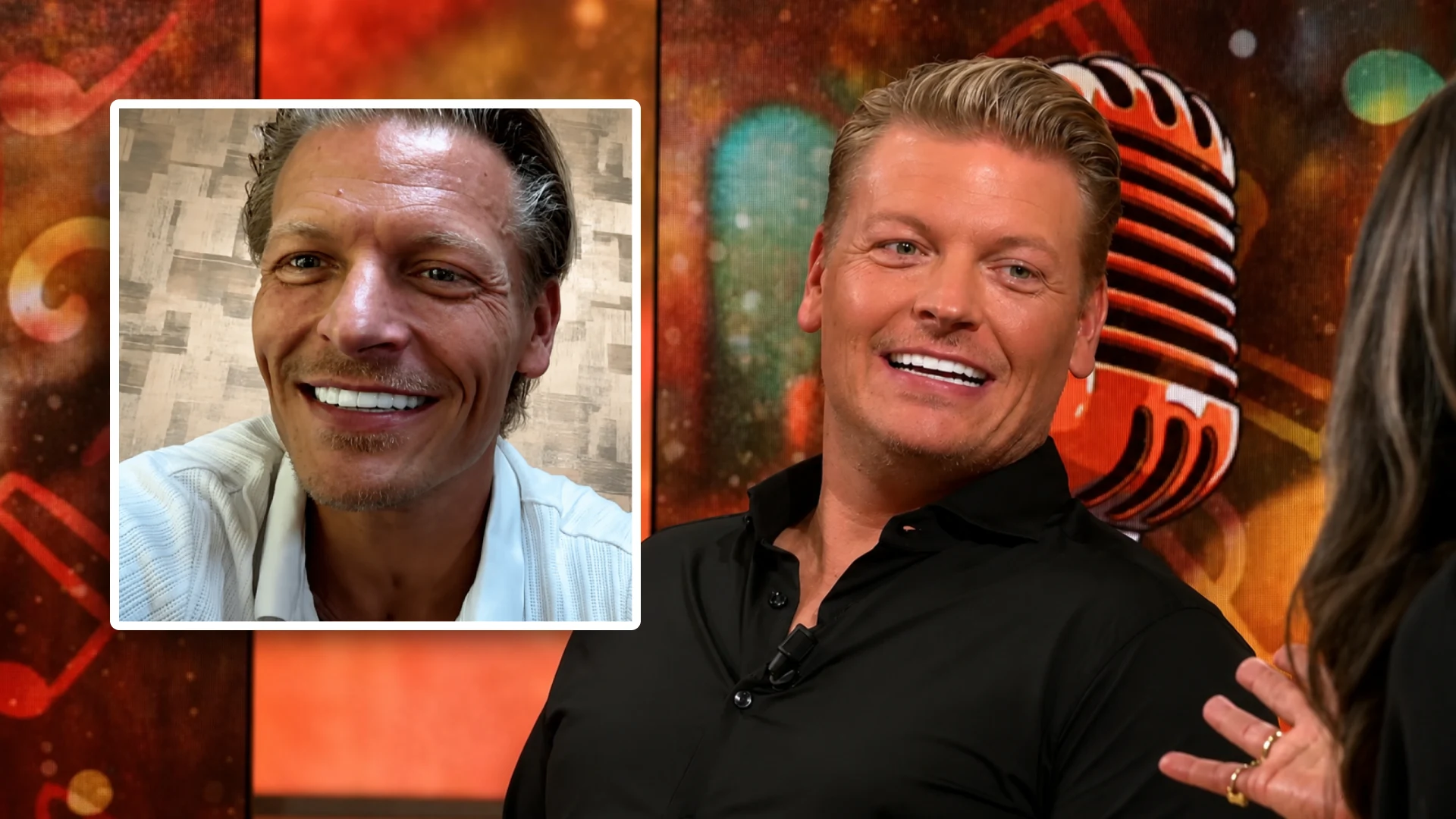 Links: de sterk vermagerde nieuwe look van Thomas Berge, rechts zijn uiterlijk in september 2025 (© SBS6) Links: de sterk vermagerde nieuwe look van Thomas Berge, rechts zijn uiterlijk in september 2025 (© SBS6)