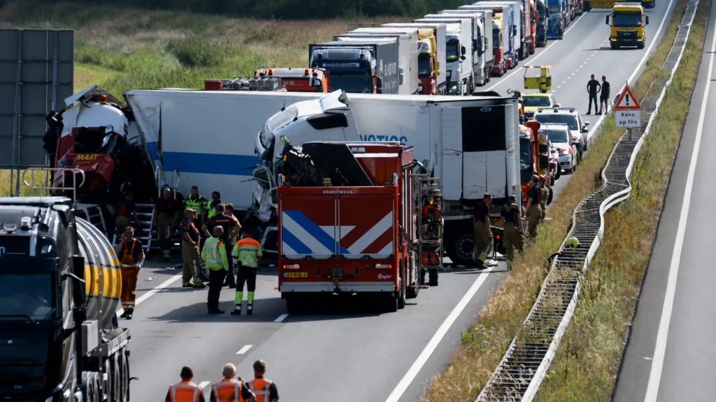 Dodelijk ongeval op de A17 bij Moerdijk