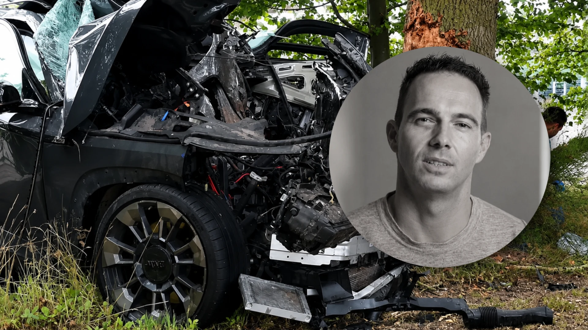 John Nouwen en drie andere inzittenden kwamen om bij ongeval in Heibloem John Nouwen en drie andere inzittenden kwamen om bij ongeval in Heibloem
