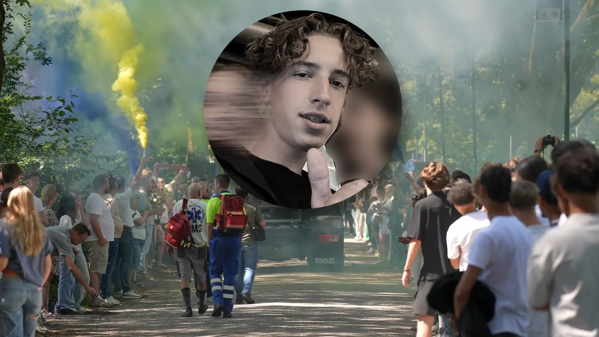 Uitvaart voor Micah in Veghel (© Omroep Brabant) Uitvaart voor Micah in Veghel (© Omroep Brabant)