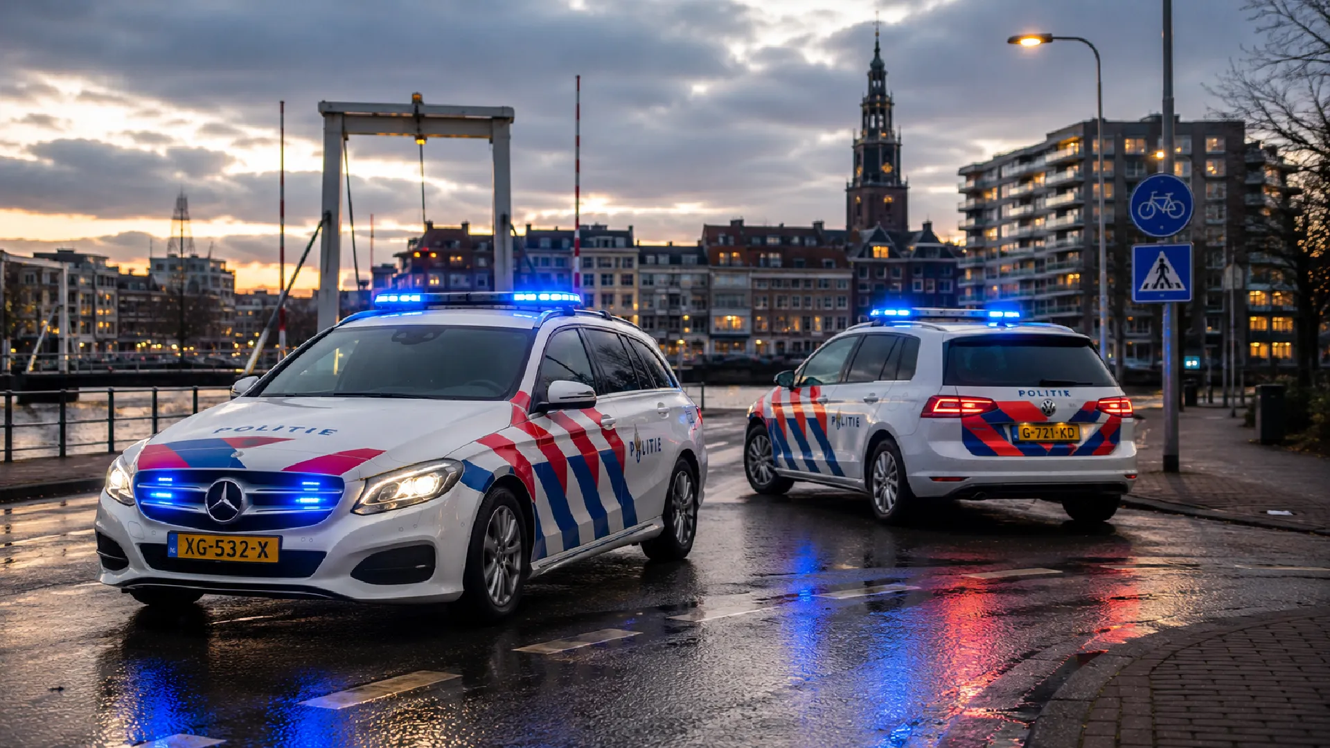 Politieauto's