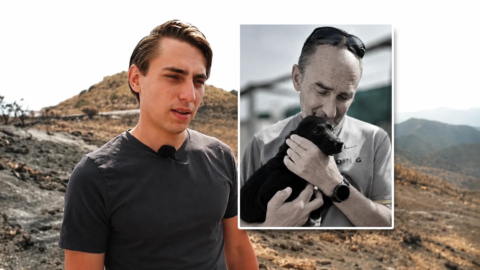 Thomas-Wolf Verdonckt (inzet: zijn vader Stanislas) (© RTL Nieuws) Thomas-Wolf Verdonckt (inzet: zijn vader Stanislas) (© RTL Nieuws)