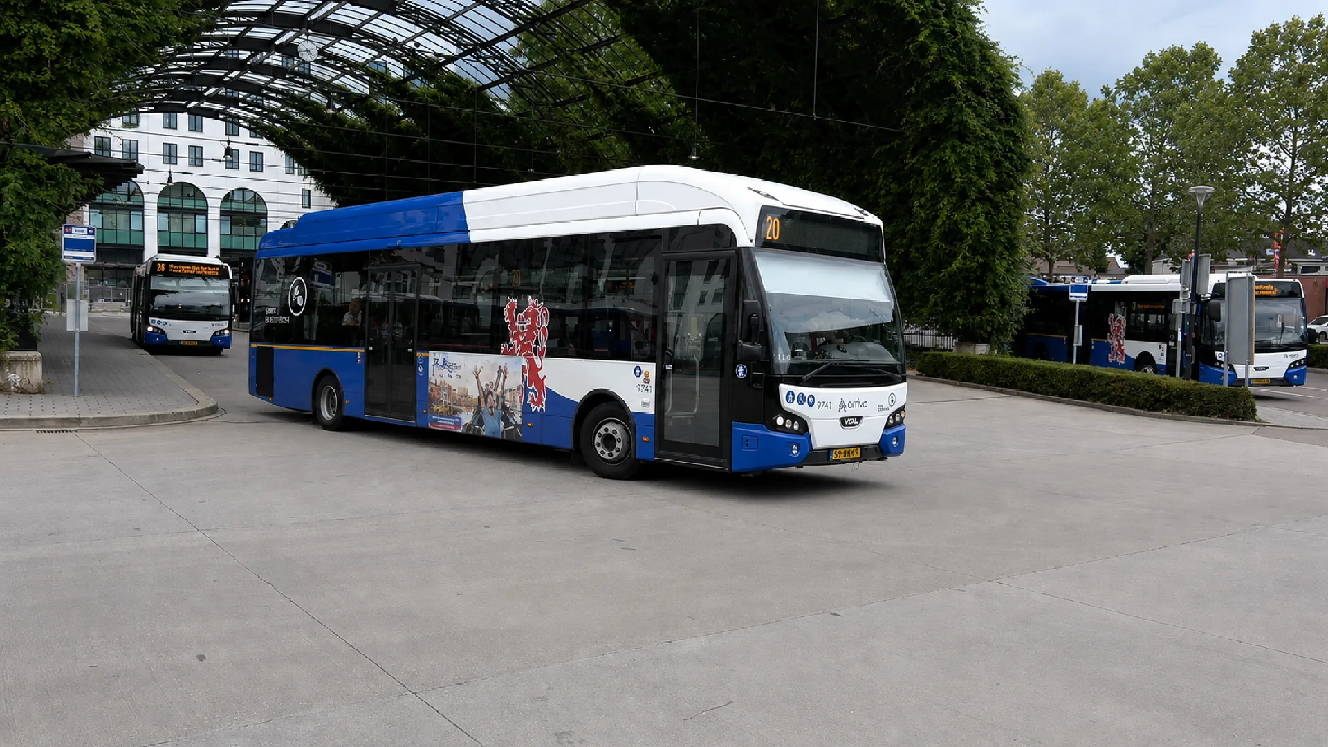 Bus van Arriva (afbeelding ter illustratie) Bus van Arriva (afbeelding ter illustratie)