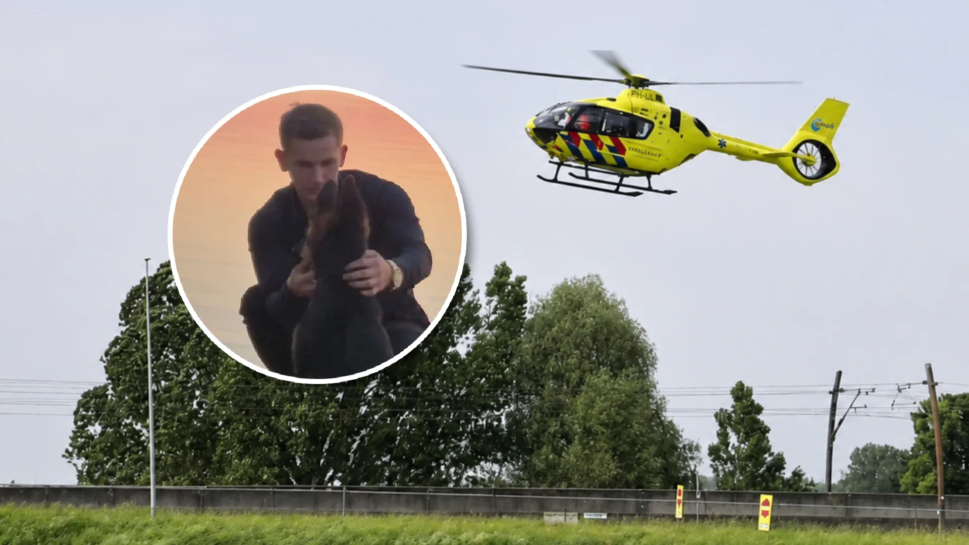 Christiaan Blankers raakte zwaargewond bij een ernstig ongeval op de A15 Christiaan Blankers raakte zwaargewond bij een ernstig ongeval op de A15