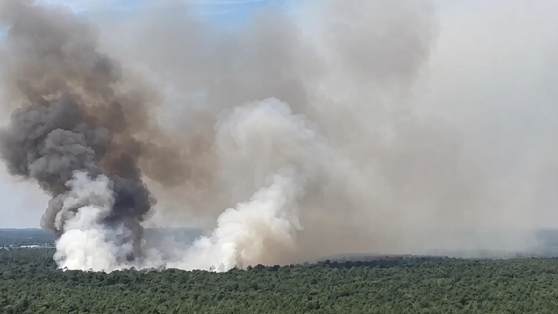Zeer grote brand in Limburg Zeer grote brand in Limburg