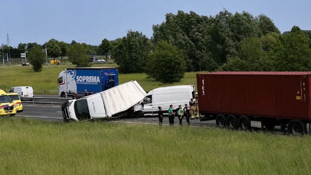 Ongeval op A15 (29 mei 2026)