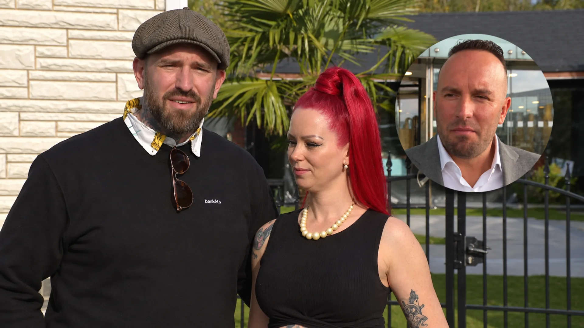Ben Saunders met Janita Engels (inzet: Dean Saunders) Ben Saunders met Janita Engels (inzet: Dean Saunders)