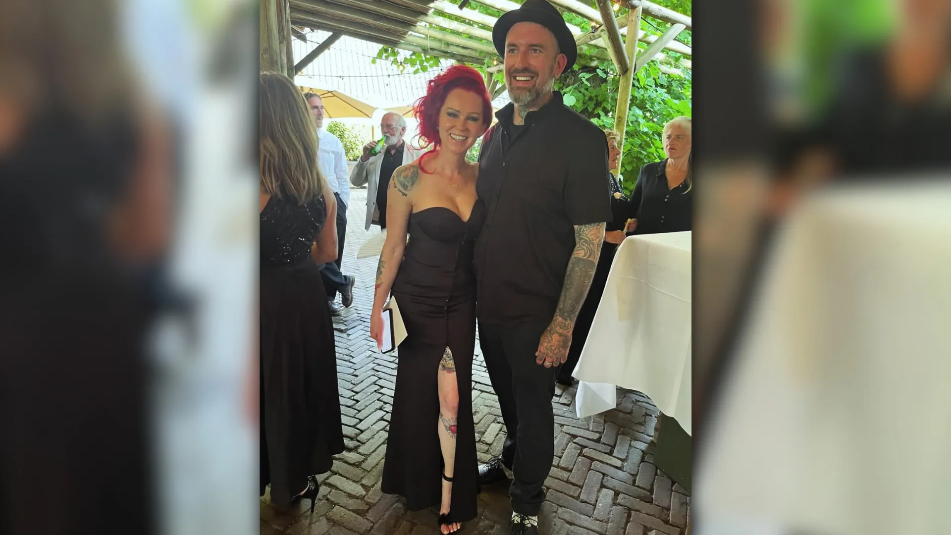 Janita Engels en de overleden Ben Saunders